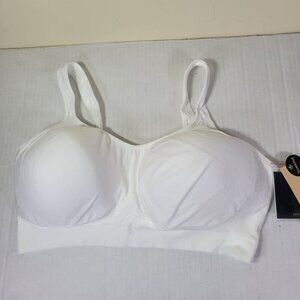 Truekind White Daily Comfort Wire Free Shaper Bra #10022 Size 4X